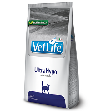 Сухий корм Farmina Vet Life UltraHypo для котів, при харчовій алергії, 400 г 160387 фото